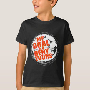 Minha Meta É Negar A Sua Camiseta Futebol Homens M