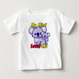 Minha Mimi Me Ama Koala Baby T-Shirt