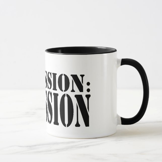 MINHA MISSÃO: Caneca da campainha da REMISSÃO (Direita)