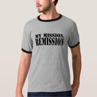 MINHA MISSÃO: T-shirt da campainha da REMISSÃO