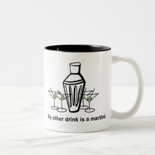 Minha outra bebida é um martini - caneca