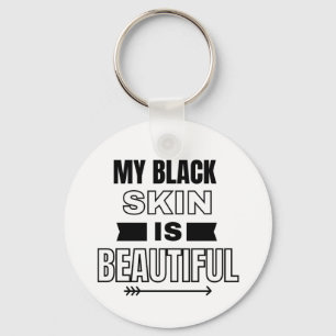Minha Pele Negra é Belo Chaveiro de Botão