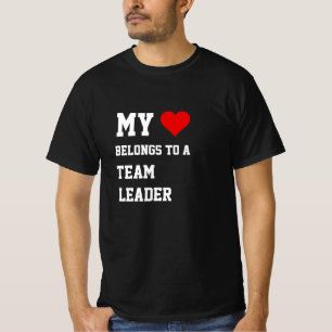Minha Pertença A Uma Camisa De T Líder Da Equipe