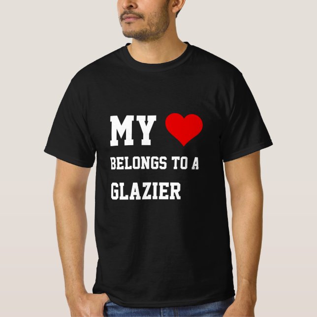 Minha Pertence A Uma Camisa De Tela De Glazier (Frente)