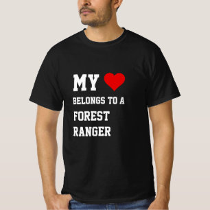 Minha Pertence A Uma Camiseta De Ranger Da Florest
