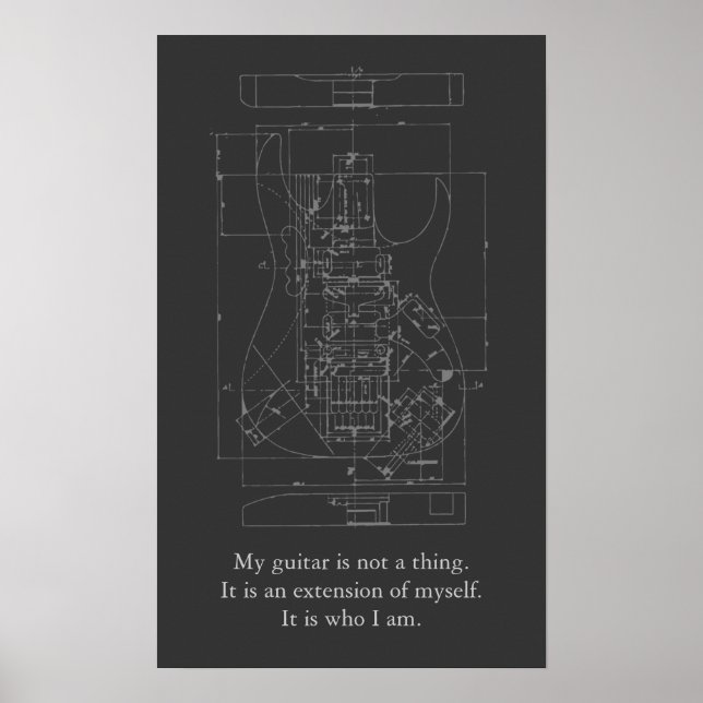 Minha Poster de Violão (Frente)