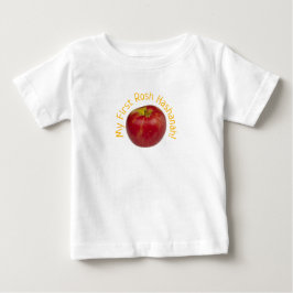 Minha Primeira Camisa de Bebê de Maçã Rosh Hashana