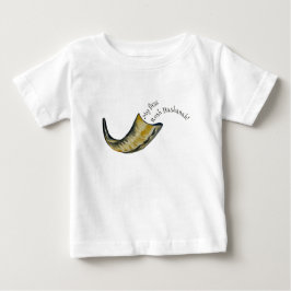Minha Primeira Camisa De Bebê Rosh Hashanah