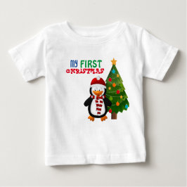 Minha primeira camisa de Natal do BabY