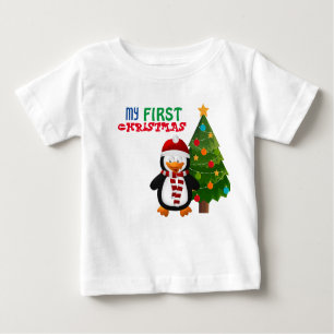 Minha primeira camisa de Natal do BabY