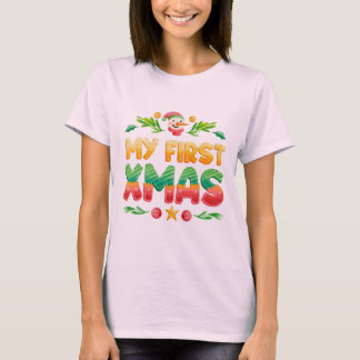 Minha primeira camisa de Natal do Natal