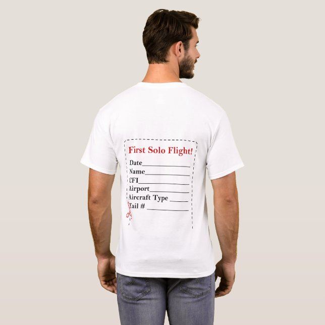 Minha primeira camisa de solo (Parte Traseira Completa)