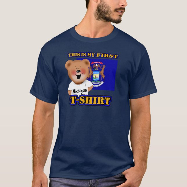 Minha primeira camisa do urso de ursinho de (Frente)