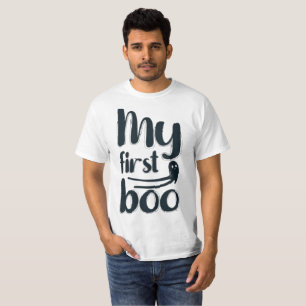 Minha Primeira Camiseta de Halloween para Homens B