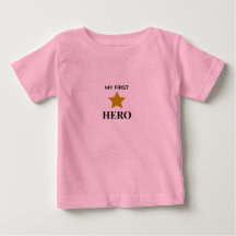 Minha Primeira Camiseta de Herói – Dia dos Pais Se