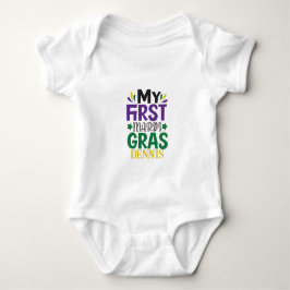 Minha Primeira Camiseta de Mardi Gras