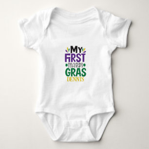Minha Primeira Camiseta de Mardi Gras