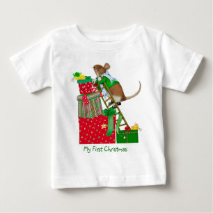 Minha primeira camiseta de Natal
