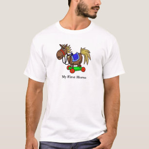 Minha Primeira Camiseta Engraçada Do Cavalo Person
