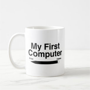 Minha Primeira Caneca de Café de Computador