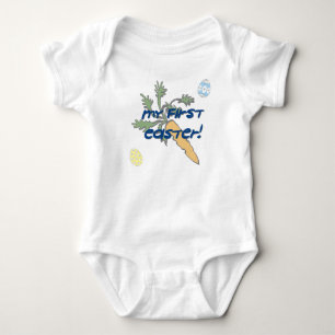 Minha Primeira Páscoa Bebê Meninos Camisa De Bebê