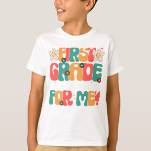 Minha primeira série na camiseta escolar