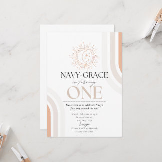 Minha Primeira Viagem ao redor do Sol Convite