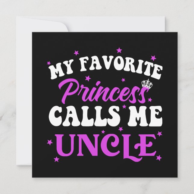 Minha Princesa Favorita Me Chama De Tio (Frente)