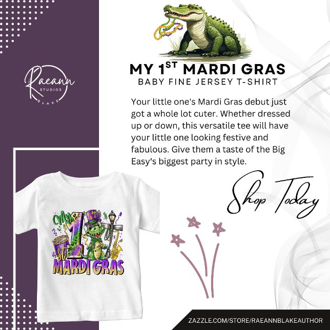 Minha rua Mardi Gras Toddler/Baby T-Shirt (Criador carregado)