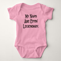Minha Soneca É Uma Camiseta de Bebê Divertida Lend