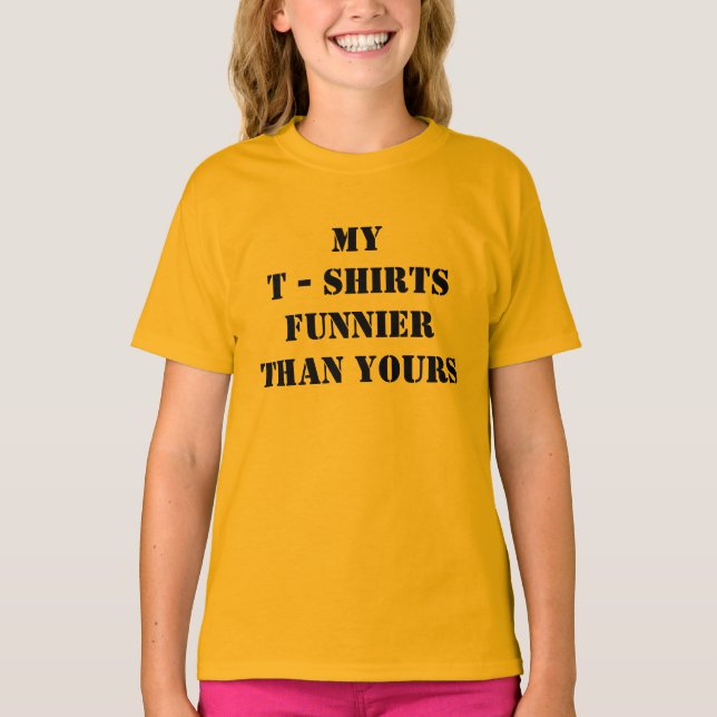 minha t-shirts funnier (Frente)