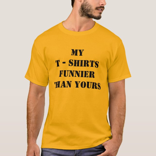 minha t-shirts funnier (Frente)