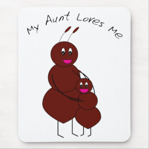 Minha Tia Me Ama Ant Mousepad
