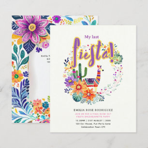 Minha Última Festa de Solteira Tema de Cactos Fies