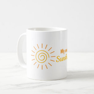 Minha única caneca e xícaras de sol