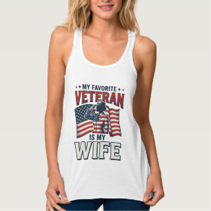 Minha Veterana Favorita É a Minha Esposa Camisa Pa