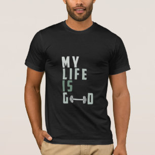 Minha Vida É Boa - Camiseta Gym