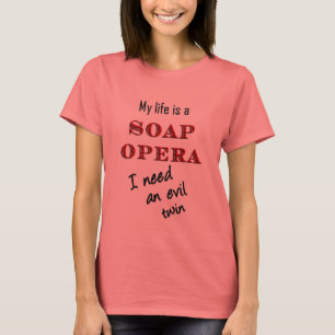Minha vida é um t-shirt gêmeo mau da campainha d
