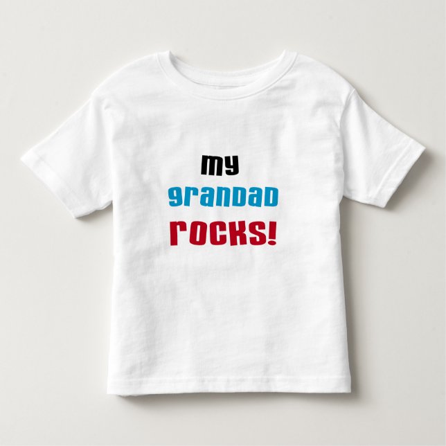 Minha vovó Rocks T-shirts e presentes (Frente)