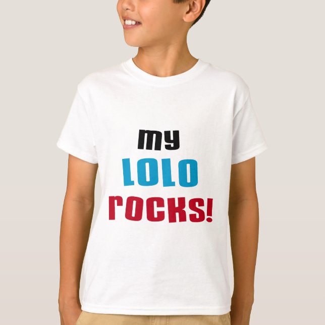 Minhas camisetas e presentes do Lolo Rocks (Frente)