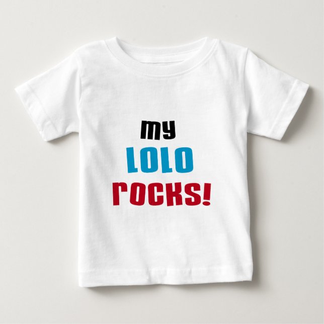 Minhas camisetas e presentes do Lolo Rocks (Frente)