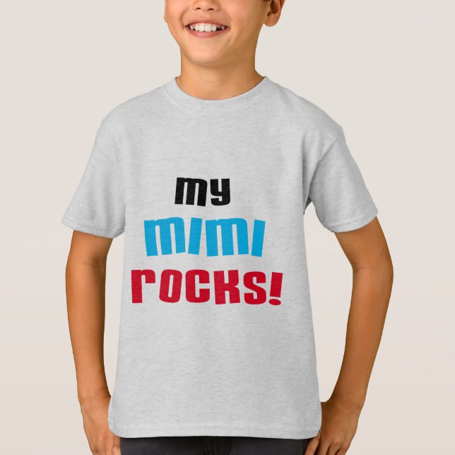 Minhas camisetas e presentes do Mimi Rocks (Frente)