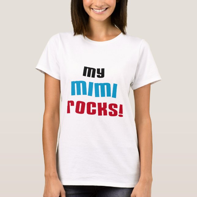 Minhas camisetas e presentes do Mimi Rocks (Frente)