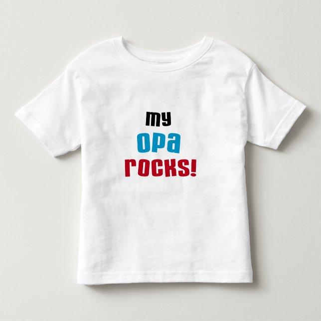 Minhas camisetas e presentes do Opa Rocks (Frente)