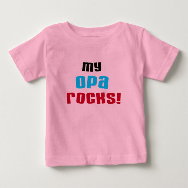 Minhas camisetas e presentes do Opa Rocks (Frente)