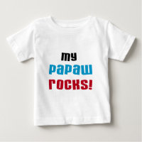 Minhas camisetas e presentes do Papaw Rocks