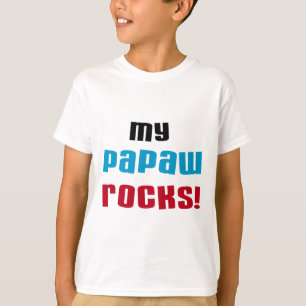 Minhas camisetas e presentes do Papaw Rocks