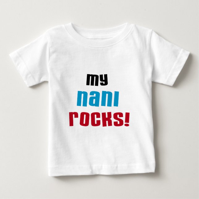 Minhas camisetas Nani Rocks e presentes (Frente)