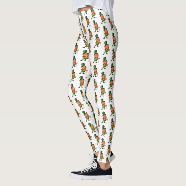Minhas leggings irlandesas de LEPRECHAUN (Esquerda)