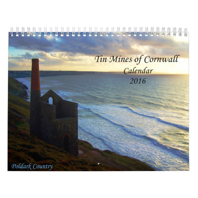 Minhas Minas de Cornwall Fotografias Calendário 20 (Capa)